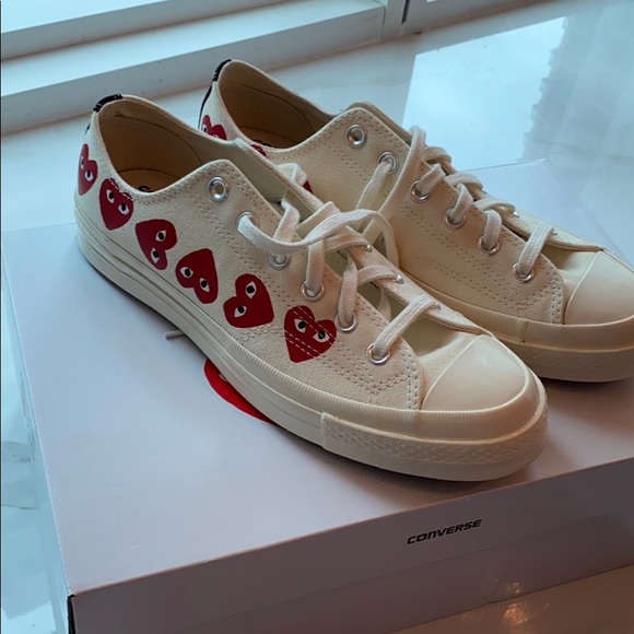 cdg converse poshmark